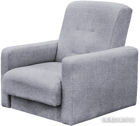 Интерьерное кресло Экомебель Лондон-2 рогожка (серый)