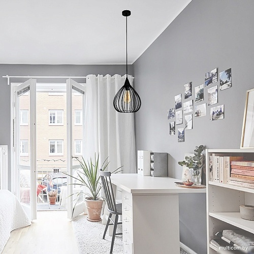 Подвесная люстра Элетех Лукас 211 НСБ 01-60-148 1005404557 (черный муар)