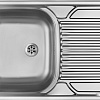 Кухонная мойка Deante Tango ZM5 011P (левая, сатин)