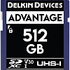 Карта памяти Delkin Devices SDXC Advantage UHS-I 512GB