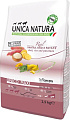 Сухой корм для собак Unica Natura Unico Maxi с уткой, рисом и картофелем 2.5 кг
