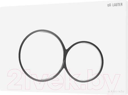 Панель смыва Lauter 219702E (белый)