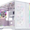 Корпус 1stPlayer VT6 (с тремя вентиляторами FS7, белый)