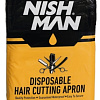 Пеньюар для клиента Nishman Disposable Cutting Cape 100 шт