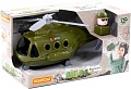 Игрушечный транспорт Полесье Вертолет военный Альфа 68736 (зеленый)
