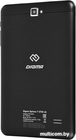 Планшет Digma Optima 7 X700 TS7224PL 4G (черный)