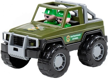 Игрушечный транспорт Полесье Пограничный джип Сафари BY 76380