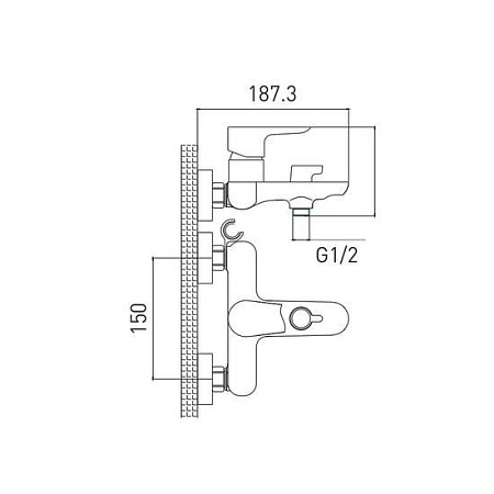 Смеситель Gross Aqua Space 2515288СW