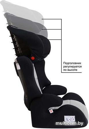 Детское сиденье Siger Смарт (серый)