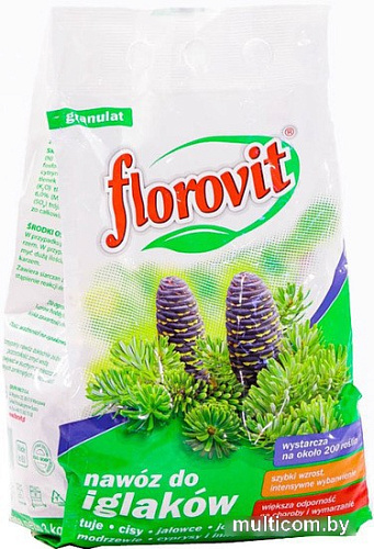 Удобрение Florovit Для хвойных гранулированное (3 кг)
