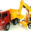 Bruder MAN TGA Construction truck with Liebherr Excavator 02751