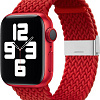 Ремешок Hurtel Strap Fabric для Apple Watch Ultra/8/7/6/SE/5/4/3/2, 49мм/45мм/44мм/42мм (красный)