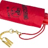 Зонт Moschino 8560-SuperminiA Logo Allover Red