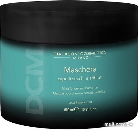 DCM Маска с экстрактом цветов лотоса для сухих волос 500 мл