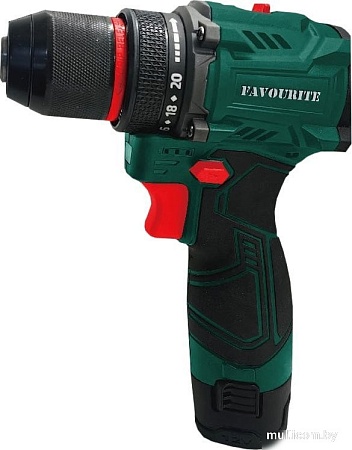 Дрель-шуруповерт Favourite DC NB12 121150212 (с 2-мя АКБ, кейс)