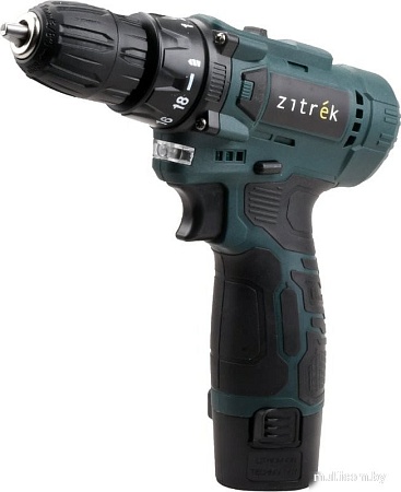 Дрель-шуруповерт Zitrek Green 12V Max 085-1016 (с 2-мя АКБ)