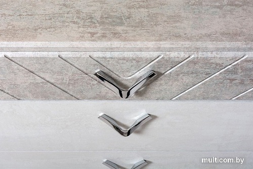 Комод Mobi Амели 13.106 (шелковый камень/бетон чикаго бежевый)