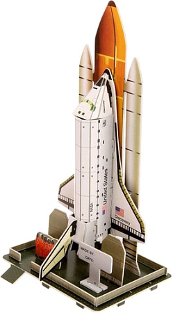 3Д-пазл Sima-Land Космический шаттл 272889 524