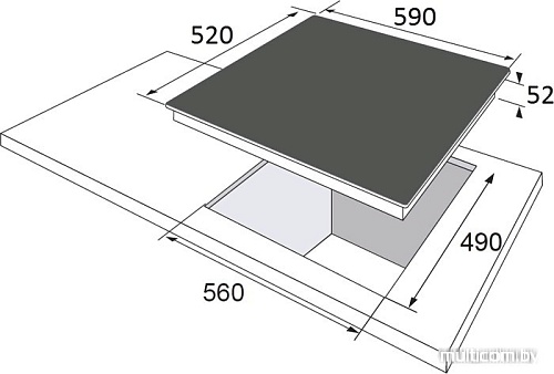 Варочная панель Hansa BHGS63050
