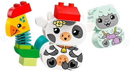 Конструктор LEGO Duplo 10412 Поезд с животными