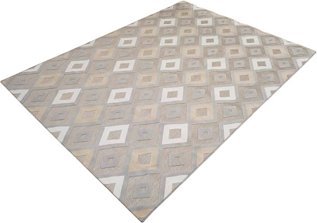 Ковер для жилой комнаты Radjab Carpet Сканди Сизаль Прямоугольник 10948A 12204RK (3x4, Grii/Grii)