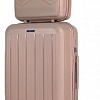 Чемодан-спиннер Mironpan 11197-2 72 см (бежевый)