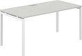 Norden 160х80х75 SG.209.SH.44.WH (белый/серый бархат)