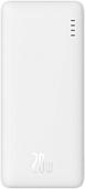 Внешний аккумулятор Baseus Airpow Fast Charge Power Bank 20W 10000mAh (белый)