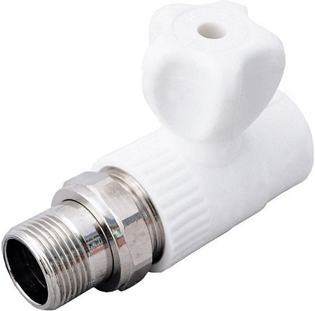 Valfex Кран ПП шаровой для радиатора прямой 25х3/4" [10149025]