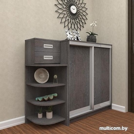 Тумба Кортекс-мебель Сенатор КМ08 (венге светлый)