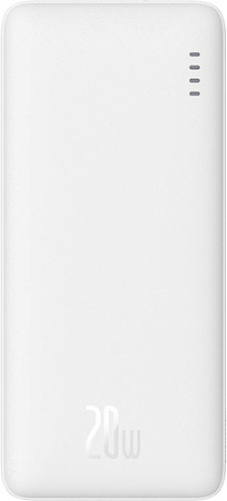 Внешний аккумулятор Baseus Airpow Fast Charge Power Bank 20W 10000mAh (белый)