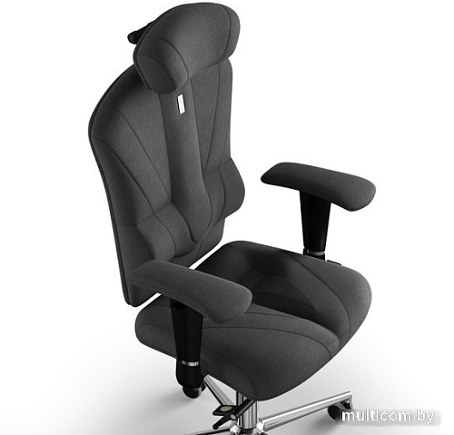 Кресло Kulik System Victory (азур, серый с подголовником)