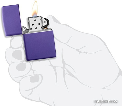 Зажигалка Zippo Purple Matte 237