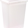 Корзина Альтернатива Вязаное плетение М6888 (белый)