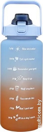 Бутылка для воды Sundays Summer (2л, голубой)