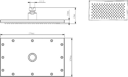 Душевая система D&K DA1313701A04