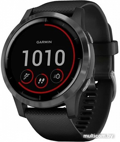 Умные часы Garmin Vivoactive 4 (черный/серый)