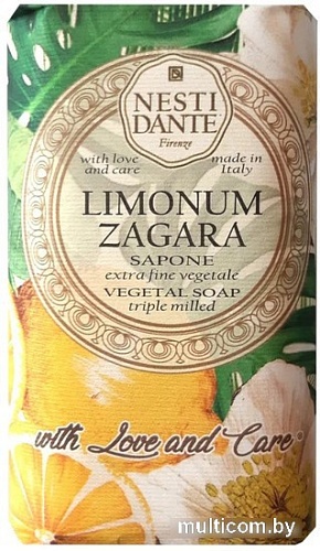 Nesti Dante Мыло твердое Limonum Zagara 250 г
