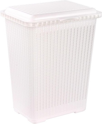 Корзина Альтернатива Вязаное плетение М6888 (белый)