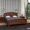 Кровать Bravo Мебель Карина-16 160x200 (орех)