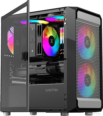 Корпус XASTRA A303M 3ARGB (черный)