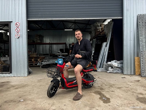 Электроскутер VOLT EVO (красный)