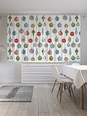 Комплект штор JoyArty Елочные игрушки Oxford DeLux 1.45x1.8 м pox_380823 (2 шт)