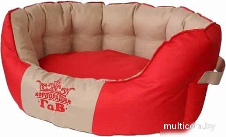 Лежак Гю-Вас Оскар №1 (красный)