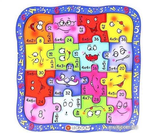 Развивающая игра Smile Decor Умножарики 4, 5 и 6 П843