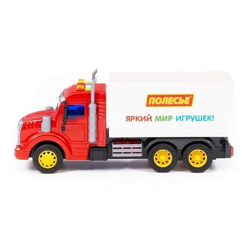 Фургон Полесье Профи 93455 (красный/белый)