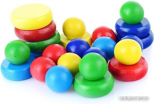 Развивающая игрушка Alatoys Сортер Цветная поляна СОР84