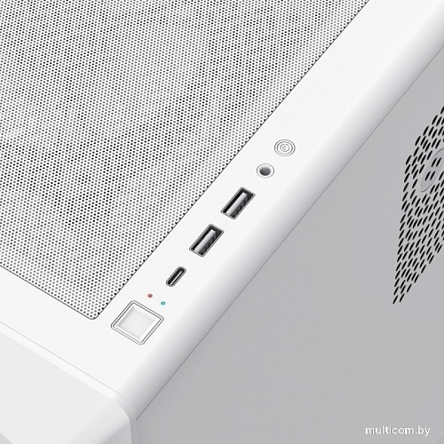 Корпус GameMax Vista COC WH (белый)