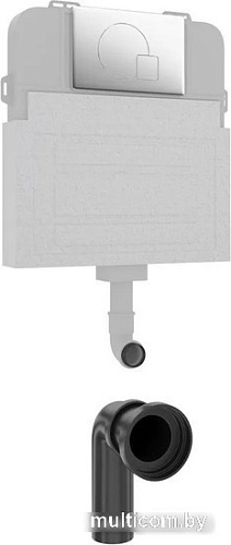 Панель смыва Teymi Ellie T70022CH (хром глянцевый)