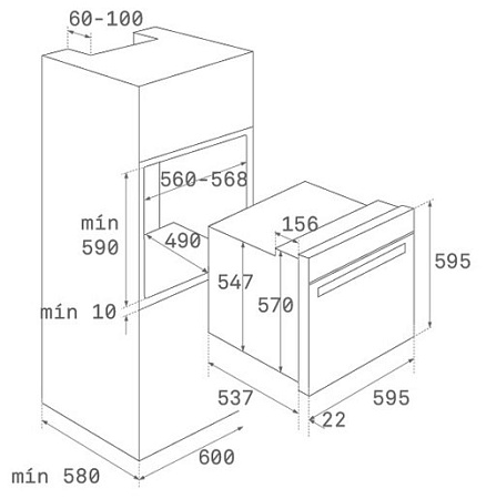 Духовой шкаф TEKA WISH Total HSB 635 (41560143)